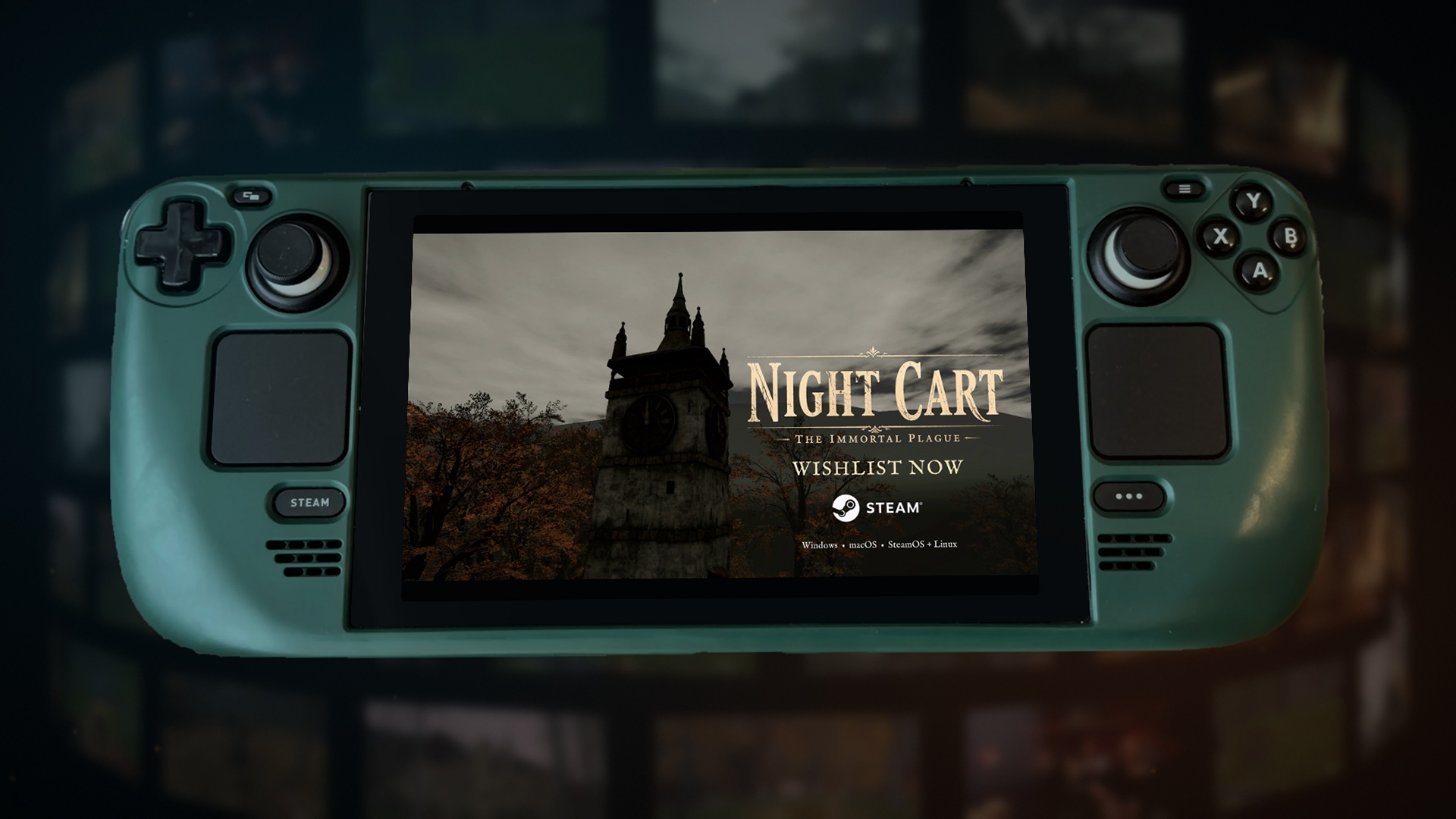 Night Cart The Immortal Plague - Steam Deck Trailer & Steam Next Fest